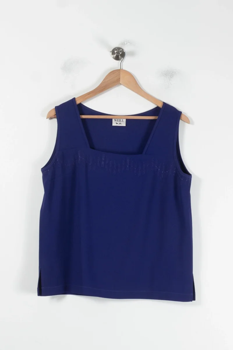 Débardeur Bleu - Taille XL/42 – Image 3